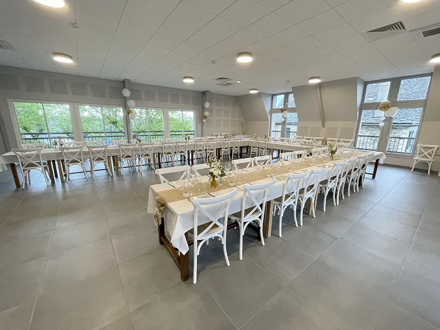 salle reception groupe gite